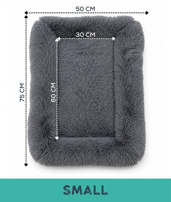 PawComfort - Plush Calming Pet Bed, Ultra-Soft Long Fur Comfort for Dogs & Cats - S, M, L