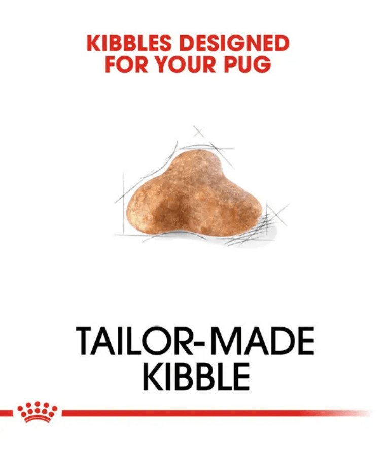 Royal Canin - Pug Adult, Skin Support, Muscle Tone, Adult & Senior Dogs, Small Breed, Dry Dog Food - 1.5 kg