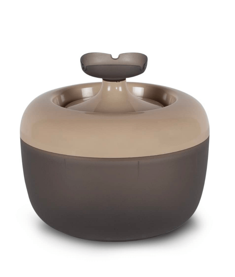 MP Bergamo - Malaga Mocca Tulip Fountain Water Fountain for Cats & Small Dogs - 1.7L