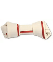 SmartBones rawhide-free dog chews in a classic bone shape, ideal for medium dogs to promote dental health.