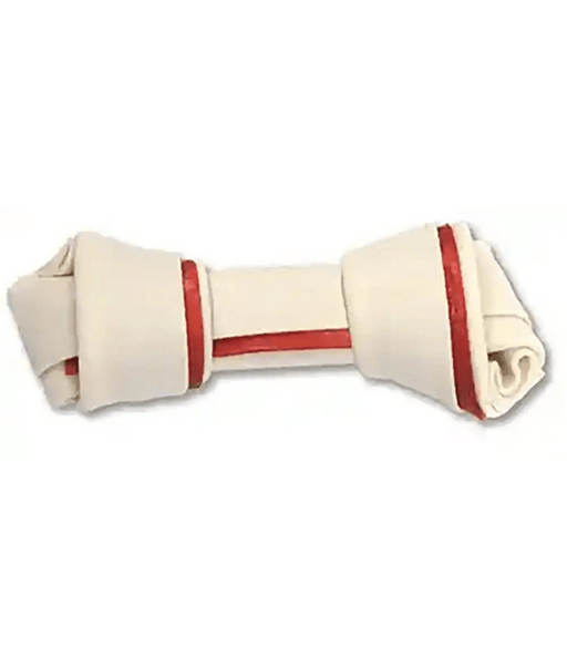 SmartBones rawhide-free dog chews in a classic bone shape, ideal for medium dogs to promote dental health.