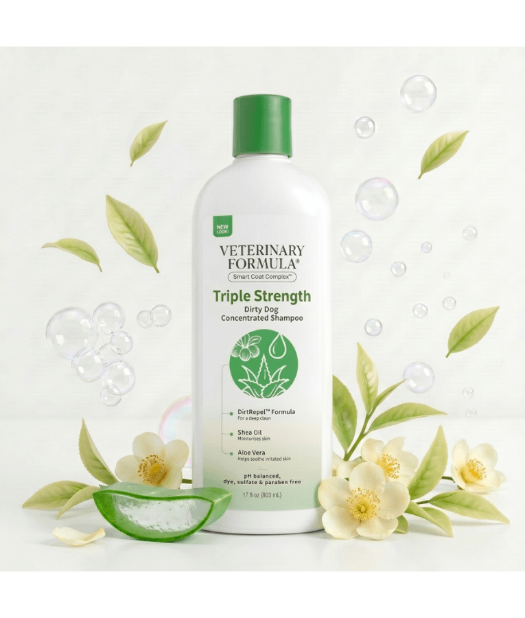 Synergy Labs - Veterinary Formula Solutions, Triple Strength Dirty Dog Concentrated Shampoo - 503ml