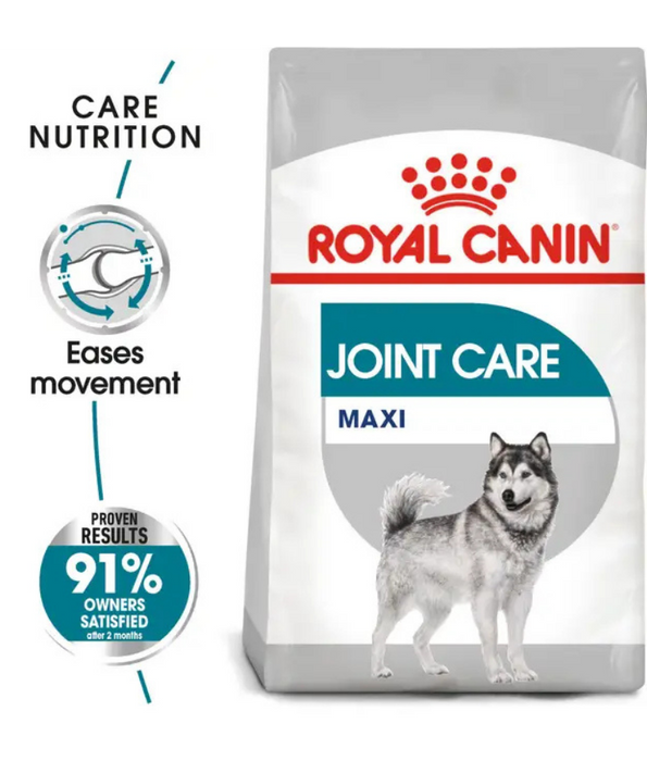 Royal Canin - Maxi Joint Care Adult Large Breed Dog, Hip & Joint Support, Weight Management, With Grains Dry Dog Food - 10 kg