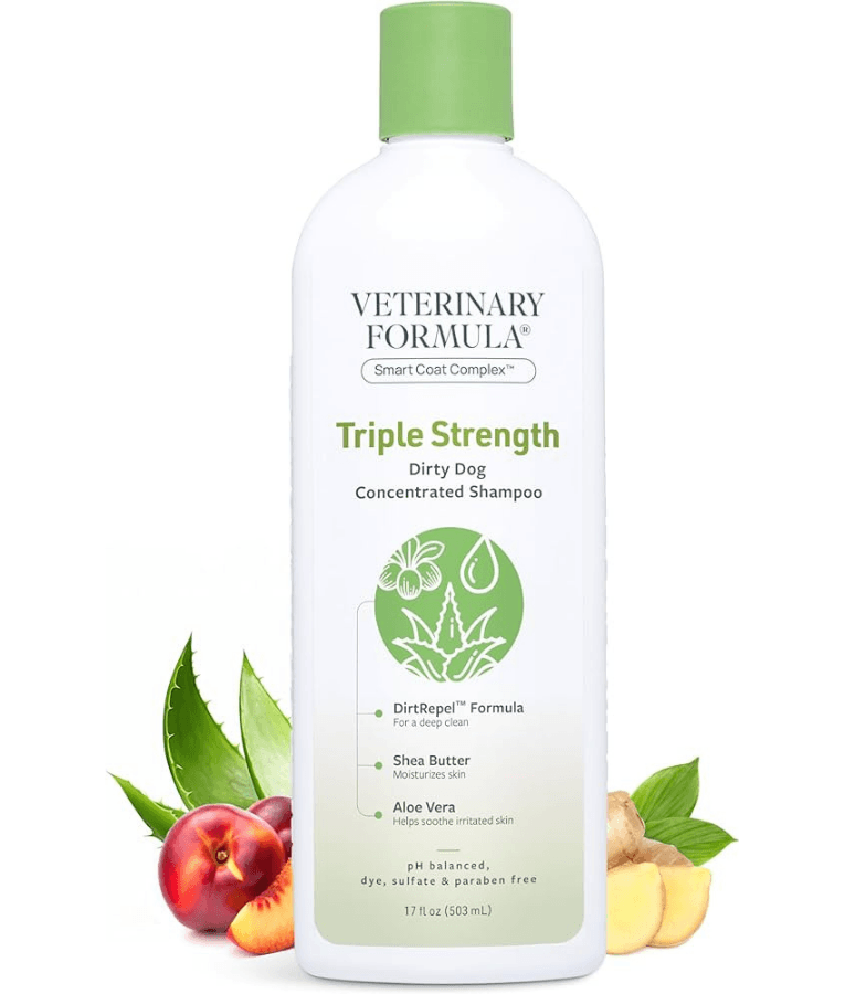 Synergy Labs - Veterinary Formula Solutions, Triple Strength Dirty Dog Concentrated Shampoo - 503ml