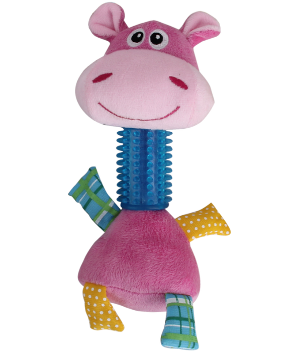 Pawise- Puppy Toy Hippo neck