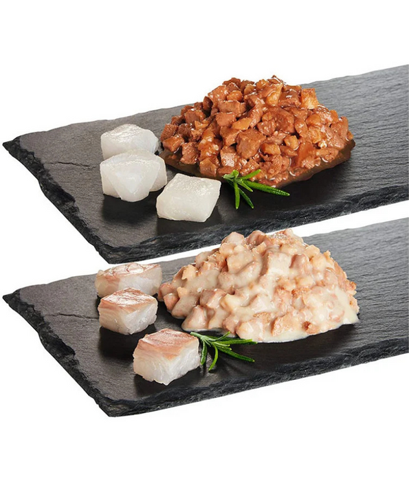 Vitakraft - Poésie Délice Fish Selection, Pollock & Cod in Sauce, Adult Wet Cat Food - 510g (6 x 85g)