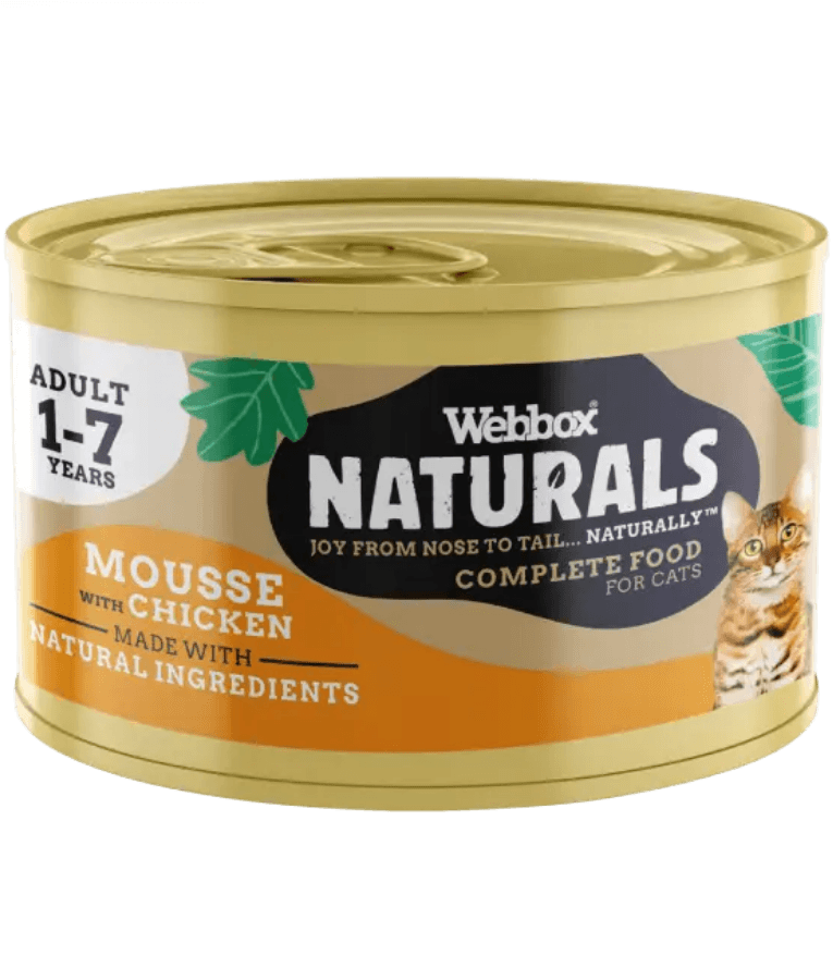 Webbox Naturals Mousse With Chicken Wet Cat Food 85g
