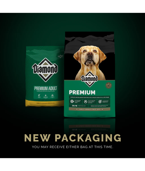 Diamond - Premium Adult Dry Dog Food, With Chicken - 2.72kg, 18kg