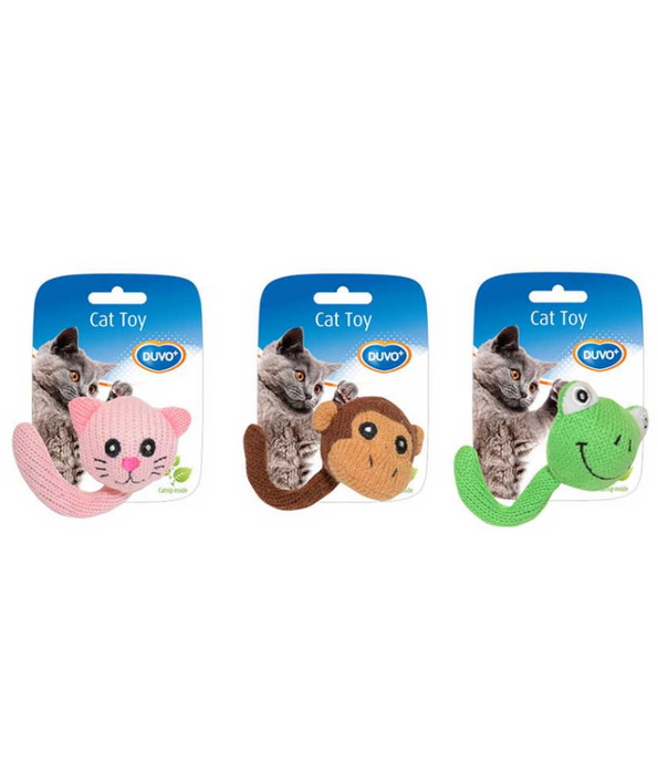 Duvo - Plush animals with catnip- 1 pcs