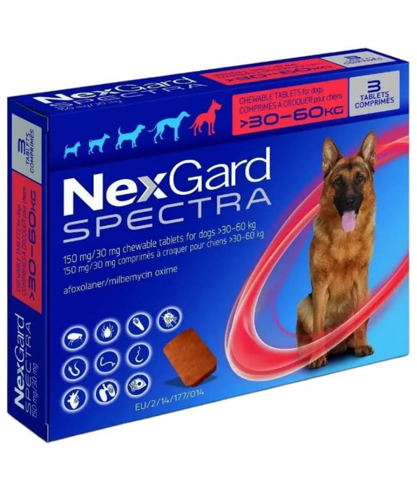 Nexgard Spectra - 30kg-60kg