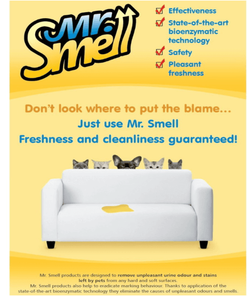 Mr. Smell Sofa & Carpet Stain Remover 500ml