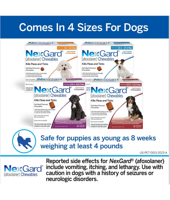 Nexgard - 2-4KG