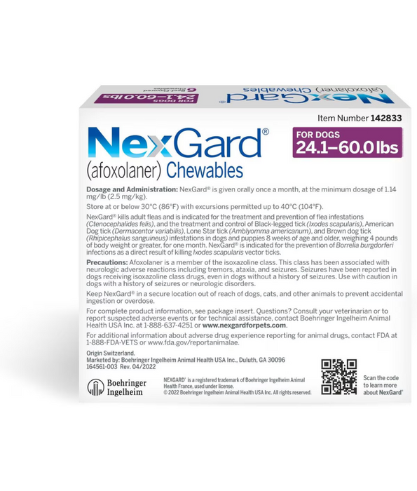 Nexgard - 10-25KG