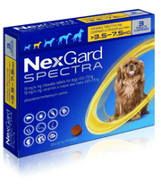 Nexgard Spectra - 3.5kg-7.5kg