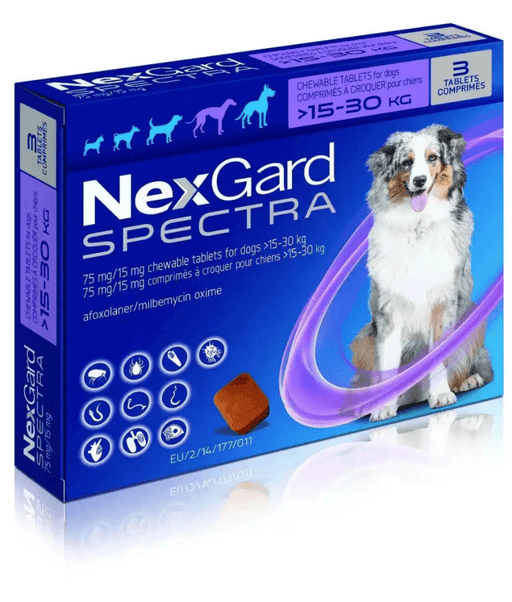 Nexgard Spectra - 15kg-30kg