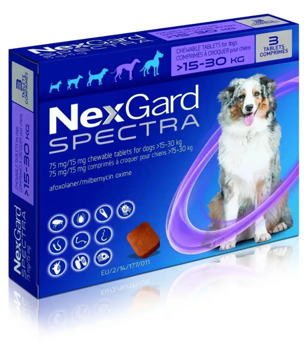 Nexgard Spectra - 15kg-30kg