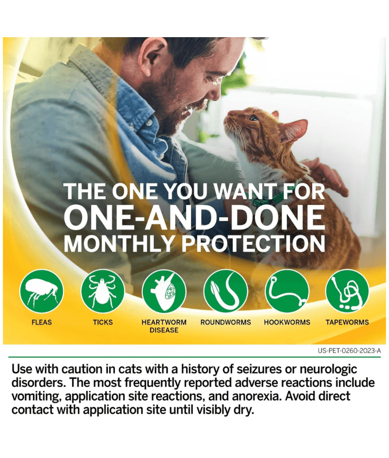 Nexgard Combo Spot On For Cats 2.5-7.5 kg (Sold per Pipette)