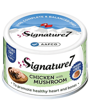 Signature7 Cat Superfoods Pate Thursday Chicken with Mushroom For a Healthy Heart and Healthy Bones 80g