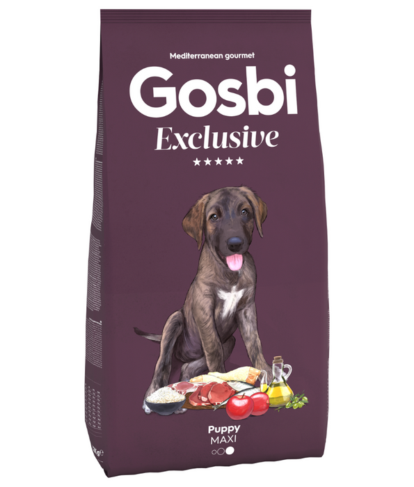 Gosbi - Exclusive, Hypoallergenic Chicken Puppy Dry Dog Food For Large Breeds 3kg-12kg