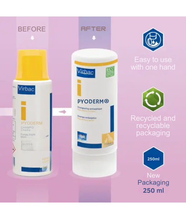Virbac - Pyoderm Shampoo 250ml