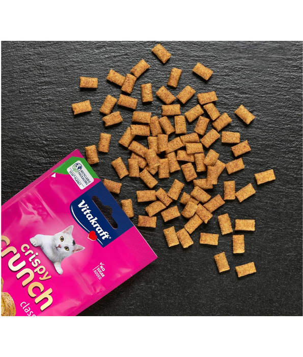 Vitakraft - Crispy Crunch,  Classic Crunchy Bites With Chicken - 60g