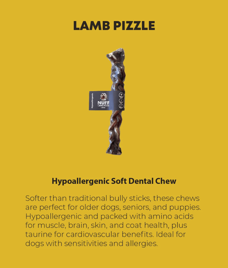 Nuff - Hypoallergenic Lamb Pizzle S-M-L-XL