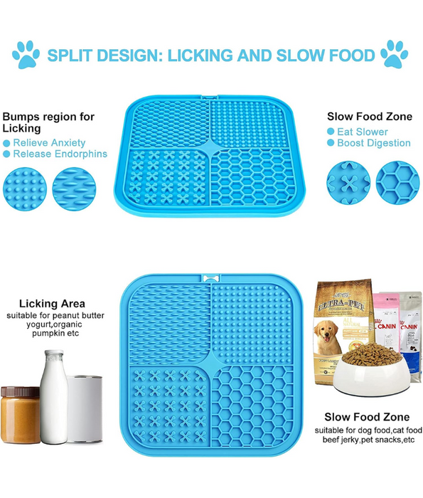 Nuff Licking Mat Plus for Dogs and Cats