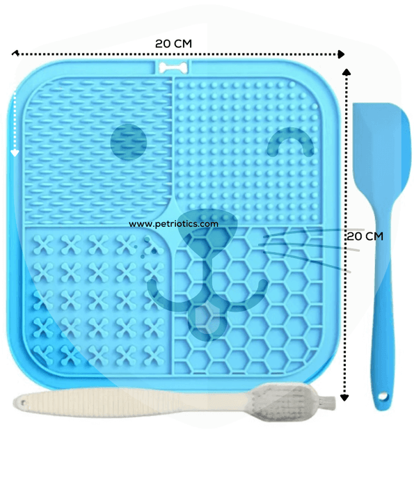 NUFF Licking Mat for Dogs and Cats, Premium Lick Mats with Suction Cups (1pcs)