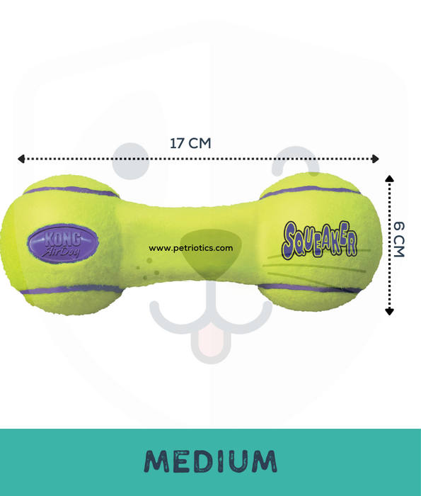 Kong - AirDog Squeaker Dumbbell