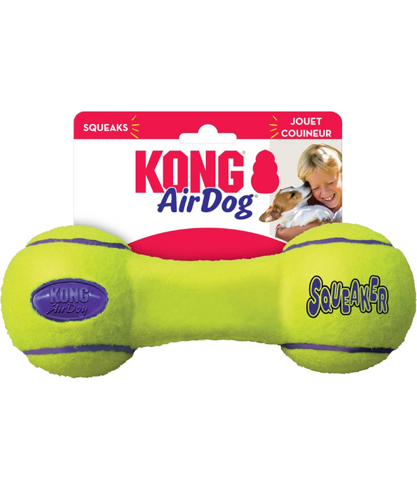 Kong - AirDog Squeaker Dumbbell