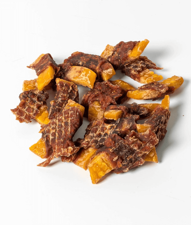Tail Swingers - Sweet Life Duck and Pumpkin - Skin and Bone Health Support Treats - 100g
