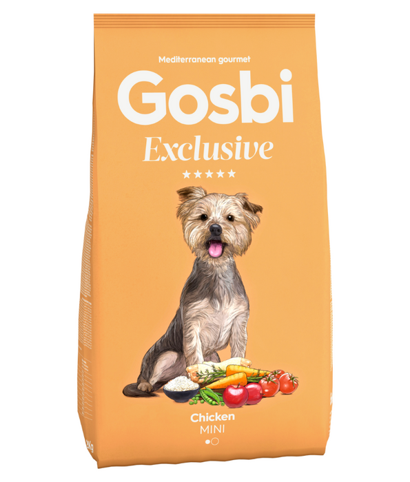 Gosbi - Exclusive, Hypoallergenic Chicken Adult Dry Dog Food For Mini and Small Breeds 2kg-7kg