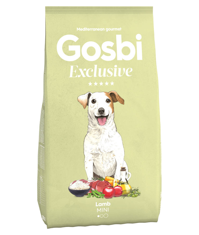 Gosbi - Exclusive, Hypoallergenic Lamb Adult Dry Dog Food For Mini and Small Breeds 2kg-7kg