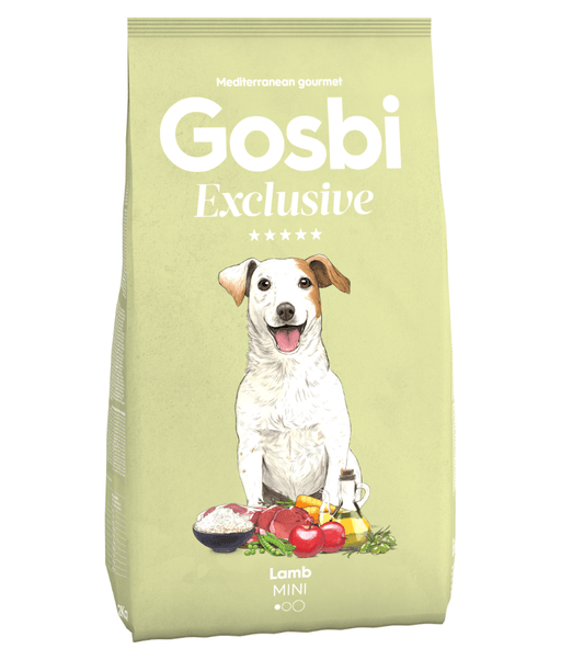 Gosbi - Exclusive, Hypoallergenic Lamb Adult Dry Dog Food For Mini and Small Breeds 2kg-7kg