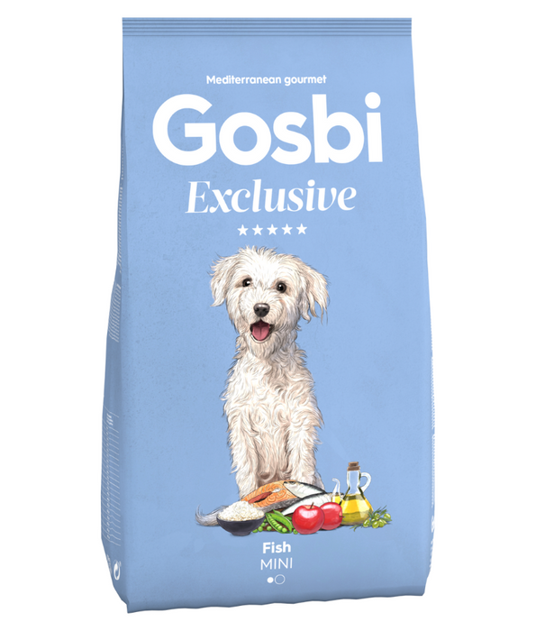Gosbi - Exclusive, Hypoallergenic Fish Adult Dry Dog Food For Mini and Small Breeds 2kg-7kg