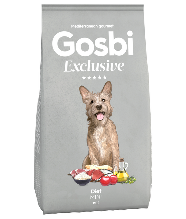 Gosbi - Exclusive, Hypoallergenic Diet Chicken Adult Dry Dog Food For Mini and Small Breeds 2kg