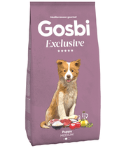 Gosbi - Exclusive, Hypoallergenic Chicken Puppy Dry Dog Food For Medium Breeds 3kg-12kg