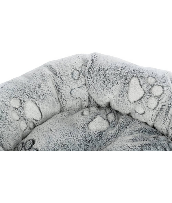 Trixie - Nando Round Bed Cuddly Place - Light Grey - 50x40cm
