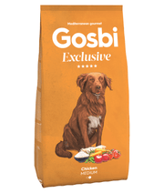 Gosbi - Exclusive, Hypoallergenic Chicken Adult Dry Dog Food For Medium Breeds 3kg-12kg