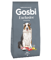 Gosbi - Exclusive, Hypoallergenic Diet Chicken Adult Dry Dog Food For Medium Breeds 3kg