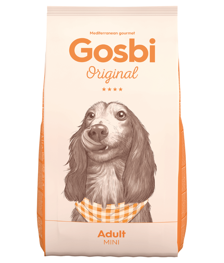 Gosbi - Original, Chicken Adult Dry Dog Food For Mini and Small Breeds 3kg-12kg
