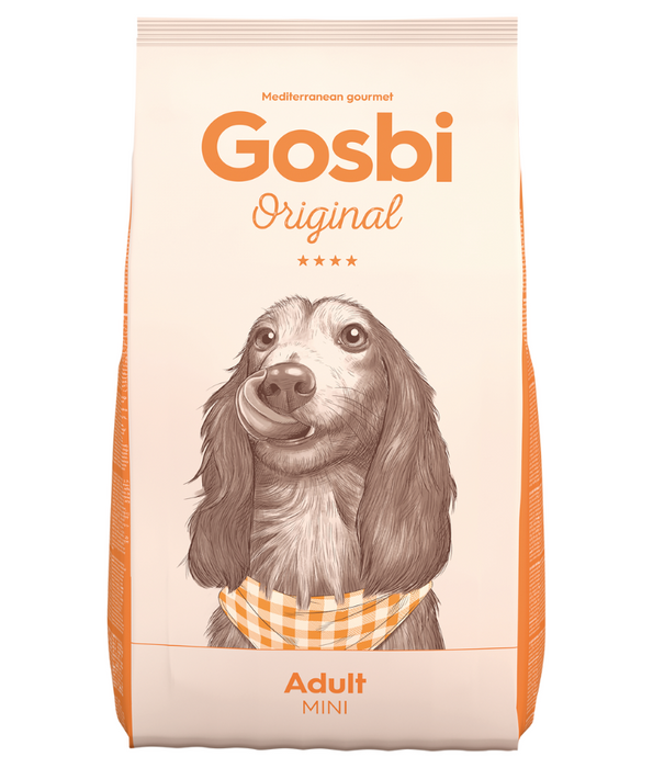 Gosbi - Original, Chicken Adult Dry Dog Food For Mini and Small Breeds 3kg-12kg
