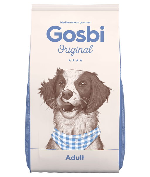 Gosbi - Original, Adult Chicken Dry Dog Food For Medium and Large Breeds 3kg-12kg