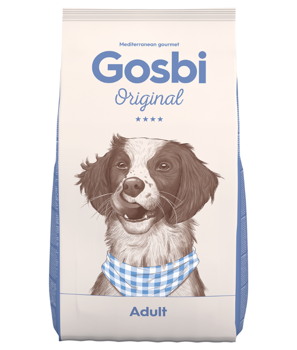 Gosbi - Original, Adult Chicken Dry Dog Food For Medium and Large Breeds 3kg-12kg
