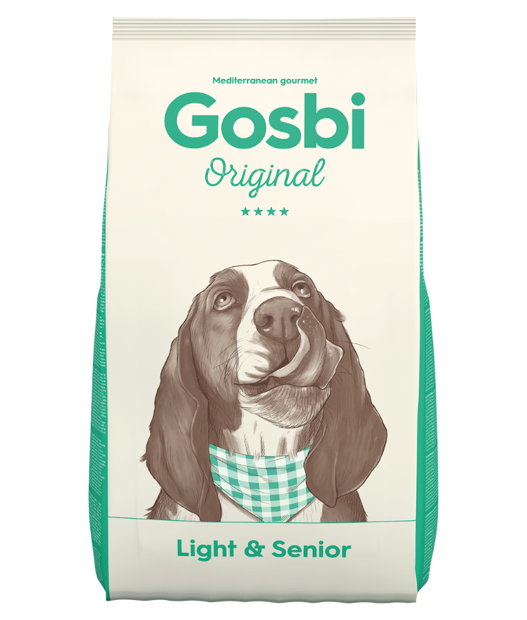 Gosbi - Original, Chicken Light & Senior Dry Dog Food For All Breeds 3kg-12kg