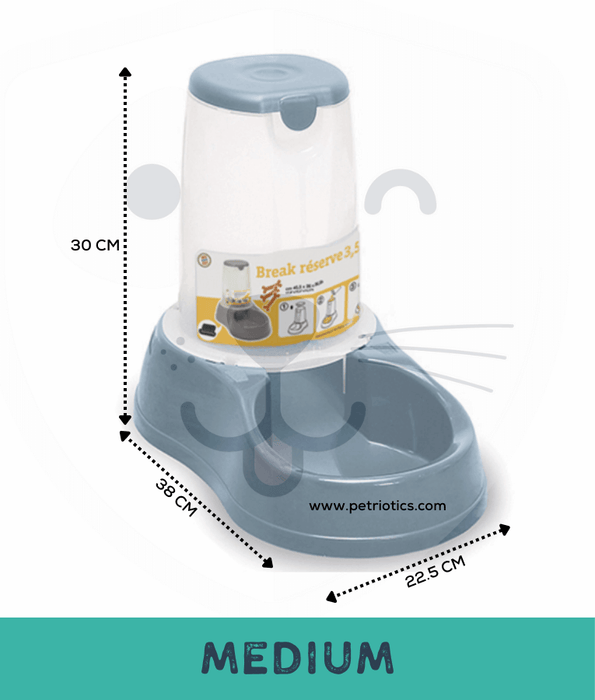 Stefanplast Stefanplast Break Food Dispenser Steel Blue