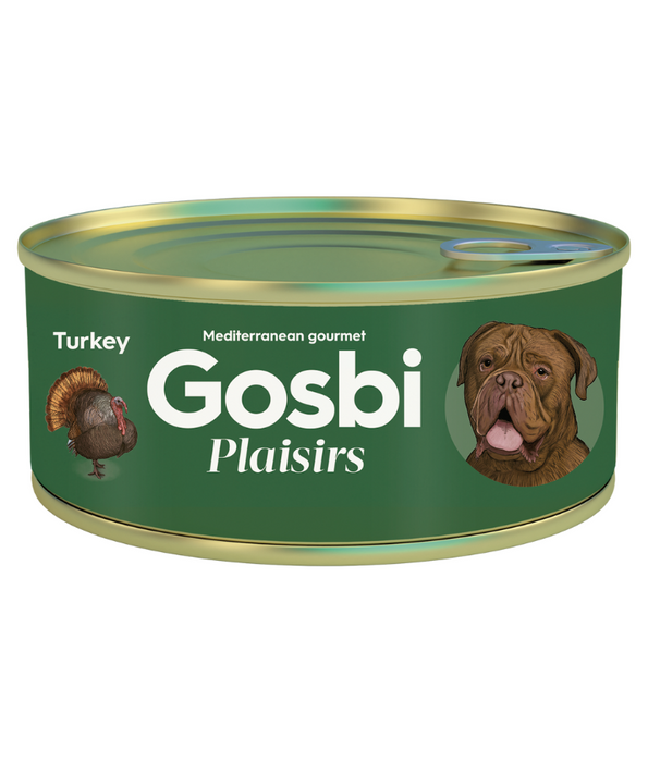 Gosbi - Plaisirs Grain-Free Turkey Adult Complementary Wet Dog Food – Joint Protection 185g-400g