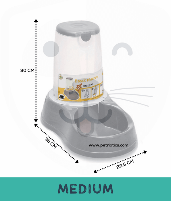Stefanplast Stefanplast Break Food Dispenser Stone Grey