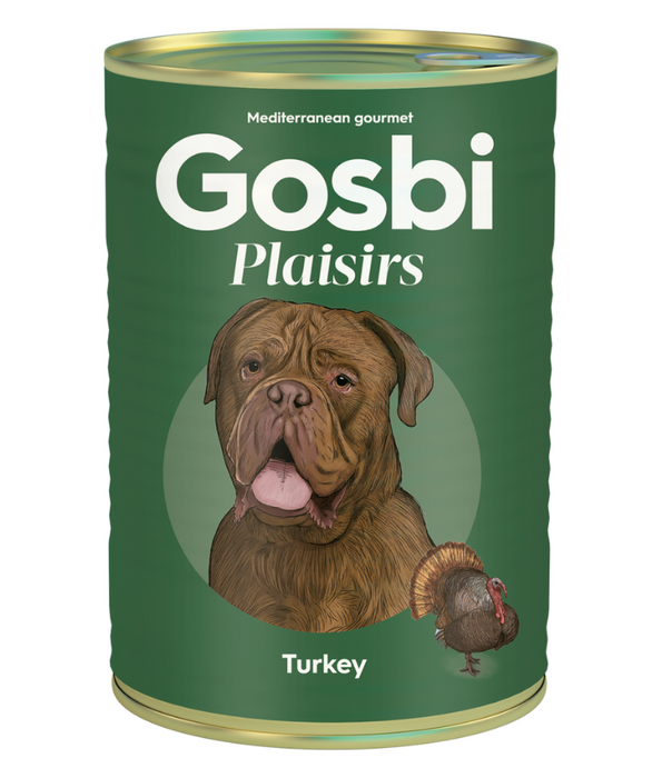 Gosbi - Plaisirs Grain-Free Turkey Adult Complementary Wet Dog Food – Joint Protection 185g-400g
