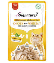 Signature7 Chicken With Whitebait For Breath Control Grain-Free Wet Cat Food 50g
